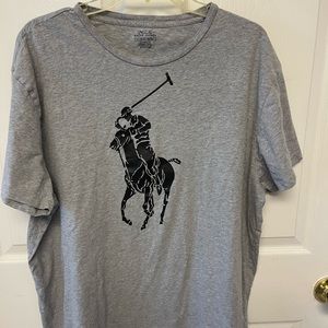 Gray Polo Ralph Lauren Tee